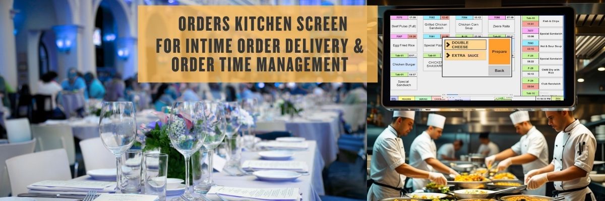 restaurant pos software feature Kitchen display screen KDS