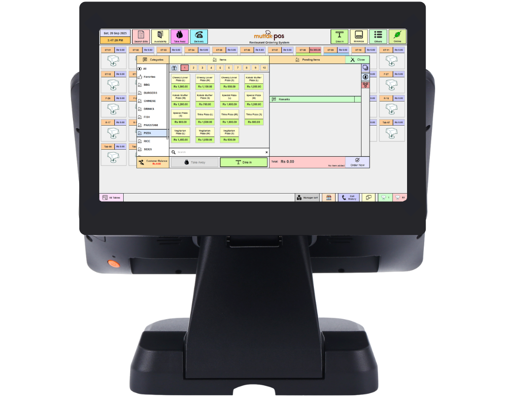 fastfood management software