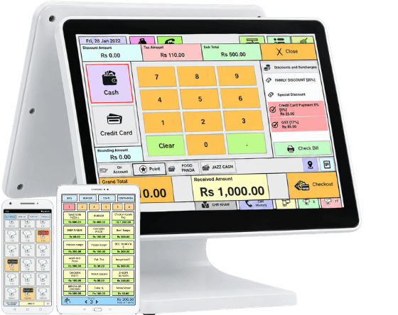 Restaurant POS System Software in Pakistan for billing, sales and restaurant management